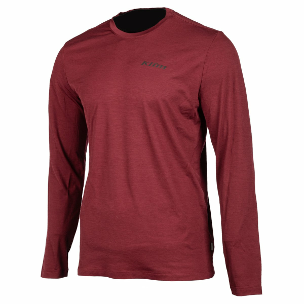 Bluza Corp Base Layer Klim Teton Lana Merino Rosu M, 1, nordicamoto.ro