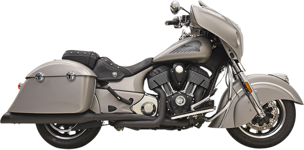 True Dual Exhaust System Black, 1, nordicamoto.ro