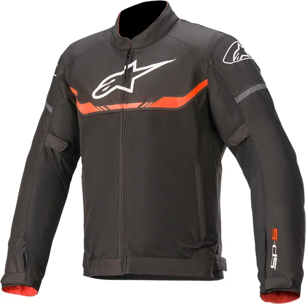 Alpinestars T-sps Air fekete/piros S méretű textildzseki, 2, nordicamoto.ro