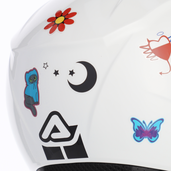 Acerbis Brezza White S/50 gyermek fúvóka sisak, 5, nordicamoto.ro