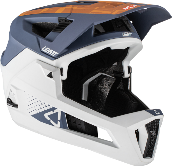 Casca MTB Leatt Enduro 4.0 White/Navy/Rust, 1, nordicamoto.ro