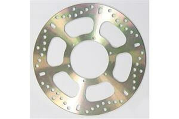 Round Fixed Brake Rotor Gold, Stainless Steel, Zinc, 1, nordicamoto.ro