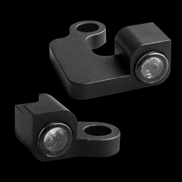 Nano Series Handlebar Turn Signals Black, 2, nordicamoto.ro