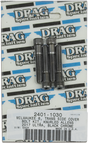 M-eight Bolt Kit Black, 1, nordicamoto.ro