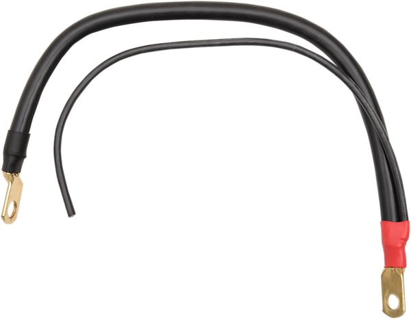 Battery Cable With Auxiliary Wire Black, 2, nordicamoto.ro