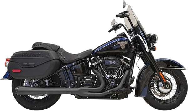 2-into-1 Road Rage Exhaust System Black, 1, nordicamoto.ro