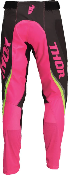 Pantaloni Dama Thor Pulse Rev Charcoal/Pink 13/14, 4, nordicamoto.ro