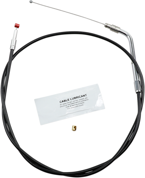 Black Vinyl Throttle/idle Cable Black Standard, 1, nordicamoto.ro