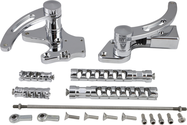 Muzzle Brake Forward Controls Silver 76, 1, nordicamoto.ro
