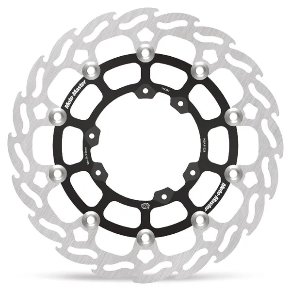 MOTO-MASTER Flame sorozatú úszó rotor, fekete, ezüst, 1, nordicamoto.ro