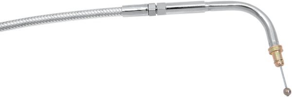 High-efficiency Polished Stainless Clutch Cable Silver, 1, nordicamoto.ro