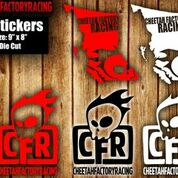 CFR XL Stickers 9"X8", 1, nordicamoto.ro