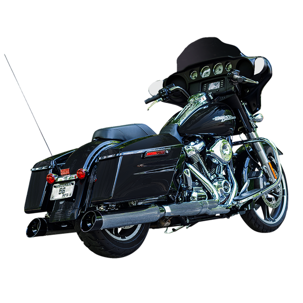 4-1/2(r) Mk45 Cutlass Performance Mufflers Chrome, 1, nordicamoto.ro