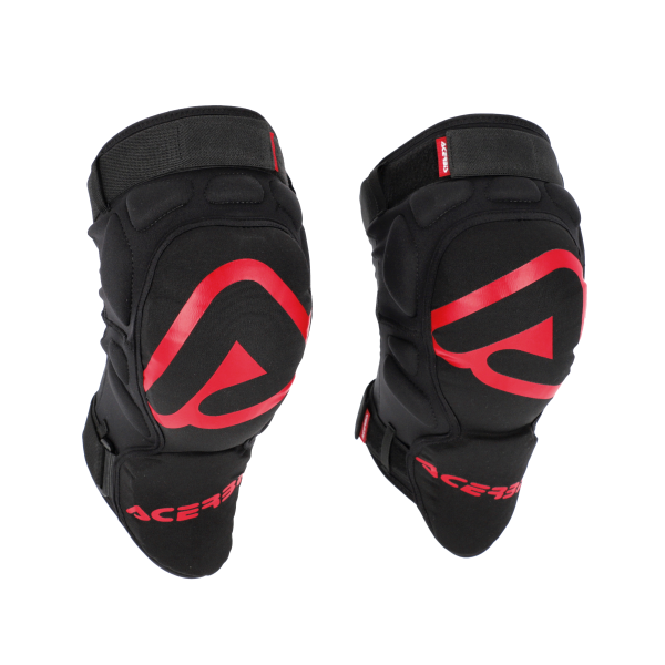 Acerbis SOFT térdvédők, piros, 1, nordicamoto.ro
