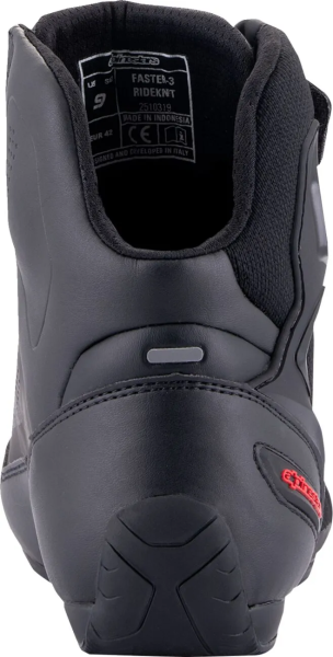 Alpinestars Faster-3 Rideknit csizma, fekete/piros/fehér, 7-es méret, 2, nordicamoto.ro