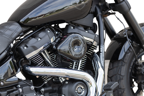 Mini Teardrop Stealth Air Cleaner Kit Black, 4, nordicamoto.ro