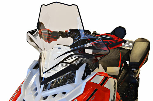 Powermadd Windshield Polaris Axys High 20.5", 1, nordicamoto.ro