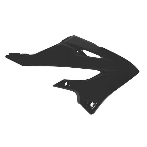 Yamaha hűtőfedelek, fekete, 1, nordicamoto.ro