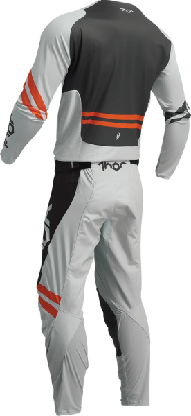Tricou Thor Pulse Cube Gray/Orange 2XL, 5, nordicamoto.ro