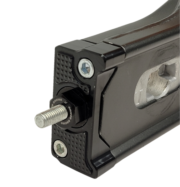 Captive Axle Block Sliders Black, 2, nordicamoto.ro