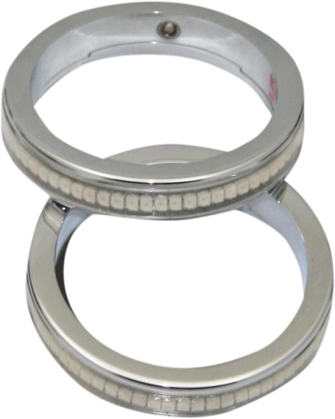 Amber Wrap-arounds Led Turn Signals Chrome, 1, nordicamoto.ro