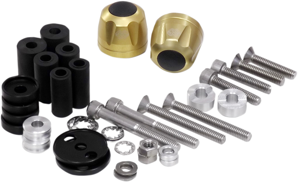 Handlebar Weights Ip Anodized, Gold, 1, nordicamoto.ro