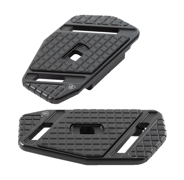 Speedliner Passenger Floorboards Black, 1, nordicamoto.ro