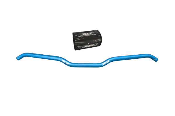 RSI Handlebar Hustler teljes alumínium 22 mm, 13 fokos hajlítás, 1" emelés – kék, 1, nordicamoto.ro