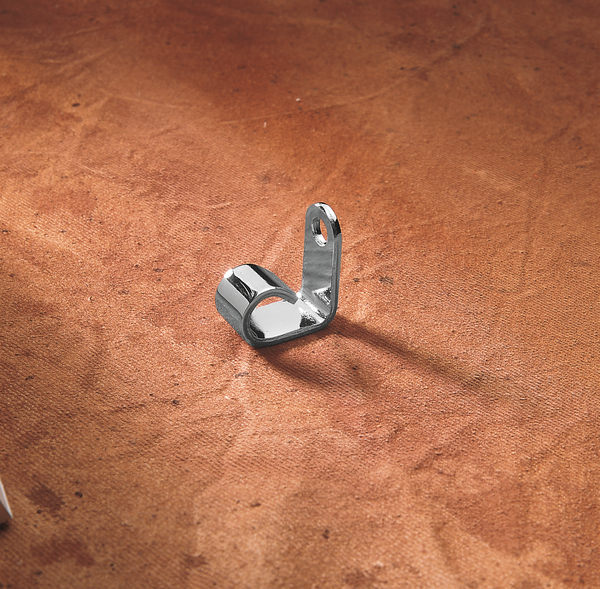 Clutch Cable Support Bracket Silver, 1, nordicamoto.ro