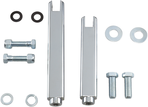 Front Mount Highway Bar Kit Silver, 1, nordicamoto.ro