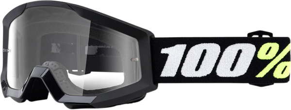Gyerek napszemüveg 100% Strata Black EGY MÉRET, 1, nordicamoto.ro