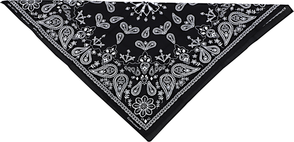 Cotton Bandana Black, 1, nordicamoto.ro