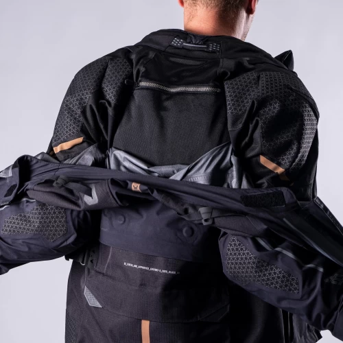 Leatt ADV MultiTour 8.5 Adventure kabát, fekete/szürke, 2, nordicamoto.ro