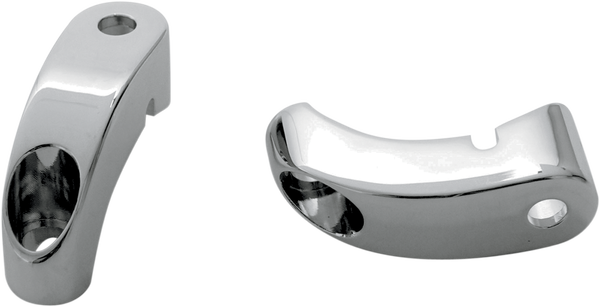 Custom Turn Signal Mounts For 39mm And 49mm Fork Assemblies Chrome, 1, nordicamoto.ro