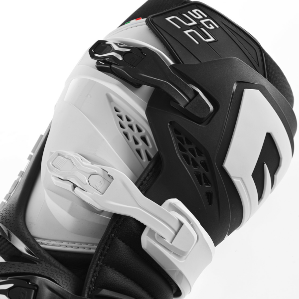 Cizme Gaerne SG22 Black/White, 2, nordicamoto.ro