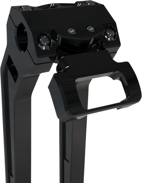 M8 Softail Gauge Mount For Performance Risers Black, 1, nordicamoto.ro