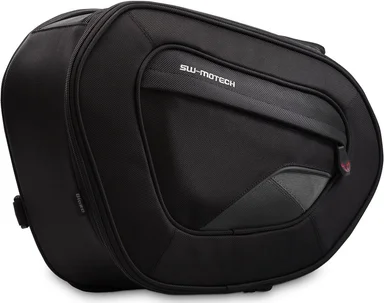 Blaze Saddlebag Set Black, Gray, 1, nordicamoto.ro