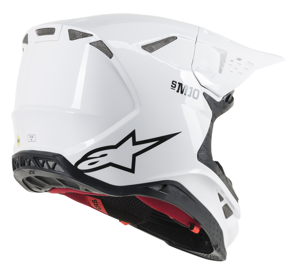 Alpinestars Supertech M10 Solid MX fehér L méretű sisak, 9, nordicamoto.ro