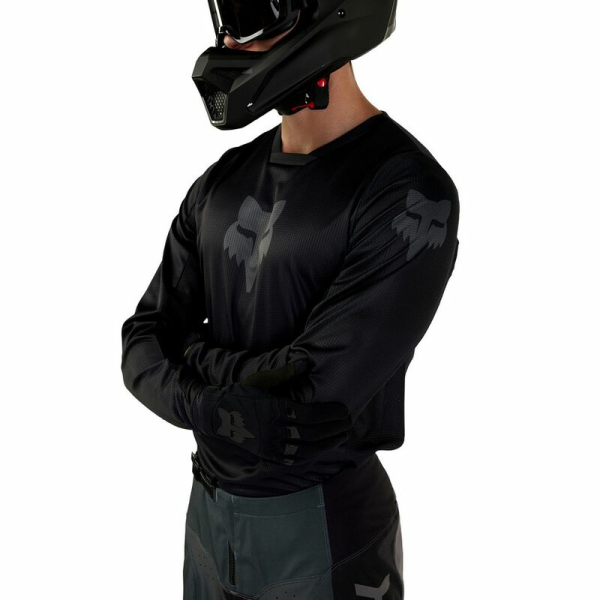 Moto Fox 180 Blackout póló, fekete, L, 2, nordicamoto.ro