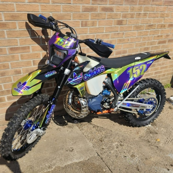 KTM/Husqvarna/Gas Gas 250/300 TPI 2020–2023 rezonátorvédő lengéscsillapító, 7, nordicamoto.ro