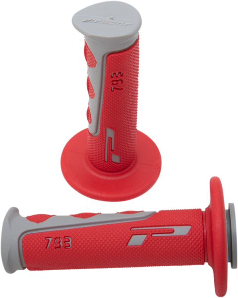 793 Grips Gray, Red, 1, nordicamoto.ro