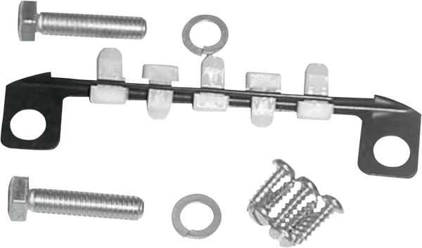 Electrical Terminal Plate Kit Silver, 1, nordicamoto.ro
