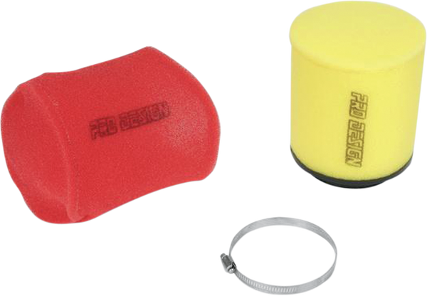 Pro-flow Airbox Replacement Filter Red, Yellow, 1, nordicamoto.ro