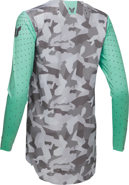 Thor Sportmode Enduro női póló, Shadow Green, Gray, XS, 5, nordicamoto.ro