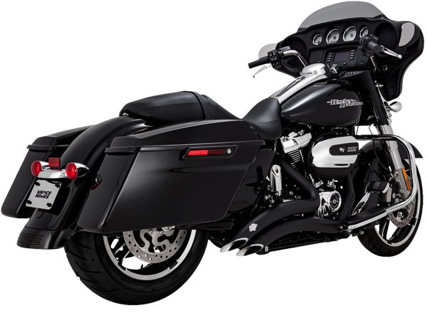 Big Radius Exhaust System Black, 1, nordicamoto.ro