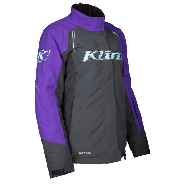 Klim Strata Insulated női motoros kabát, fekete – metál ezüst, 9, nordicamoto.ro
