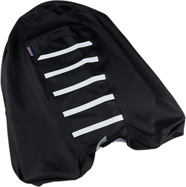 Gripper Seat Cover Black, White, 1, nordicamoto.ro
