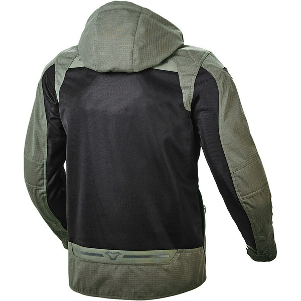 Geca textil de vara MACNA CHINOOK L Verde/Negru, 2, nordicamoto.ro