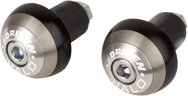 Halo Handlebar End Silver, 1, nordicamoto.ro
