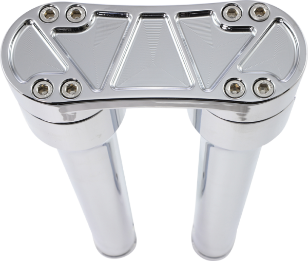 Bandit Risers Silver, 1, nordicamoto.ro